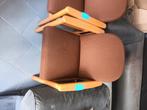 Retro, Huis en Inrichting, Stoelen, Gebruikt, Retro, Bruin, Hout