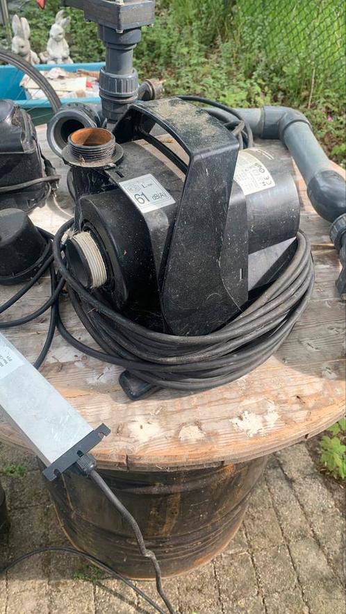 Vijverpomp + airpomp en uv lamp set, Tuin en Terras, Vijver-toebehoren, Gebruikt, Vijverpomp, Ophalen