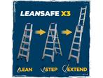 Nieuwe Werner lean safe X3 ladder uitschuifbaar, Audio, Tv en Foto, Fotografie | Statieven en Balhoofden, Ophalen of Verzenden