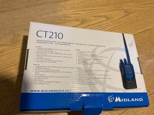 MIDLAND CT 210, Telecommunicatie, Zenders en Ontvangers, Zo goed als nieuw, Zender en Ontvanger, Ophalen of Verzenden