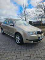 ✅️SKODA FABIA/1.2BENZINE/1EIGENAAR/€4/AIRCO/1 JAAR GARANTIE/, Te koop, 55 kW, Beige, 1200 cc