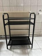 Bureau / tafeltje aluminium zwart, Huis en Inrichting, Bureaus, Ophalen, Zo goed als nieuw, Bureau