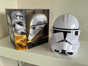 Hasbro Star Wars Helm Phase II Clone Trooper (The Black Seri, Enlèvement ou Envoi, Neuf, Réplique