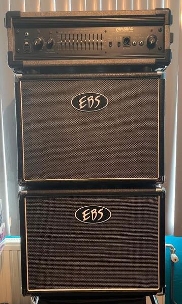 EBS Bass stack €425, Musique & Instruments, Amplis | Basse & Guitare, Enlèvement, Utilisé, Guitare basse, 100 watts ou plus