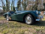 Triumph Tr3 1958, Auto's, Oldtimers, Achterwielaandrijving, Zwart, Cabriolet, Triumph