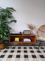 Vintage midcentury open kastje | platenspeler kastje | retro, Huis en Inrichting, Woonaccessoires | Overige, Ophalen, Gebruikt