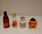 Lot de 4 miniatures parfums, Comme neuf, Enlèvement ou Envoi