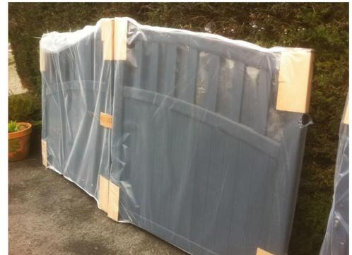 tuinpoort, Tuin en Terras, Tuinpoorten, Gebruikt, Draaipoort, Aluminium, Ophalen