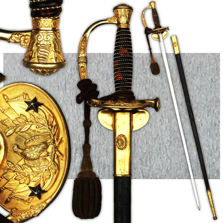 🚨Frankrijk : zeldzame brigadegeneraal Sword - Second Empire, Verzamelen, Militaria | Algemeen, Landmacht, Zwaard of Sabel, Verzenden