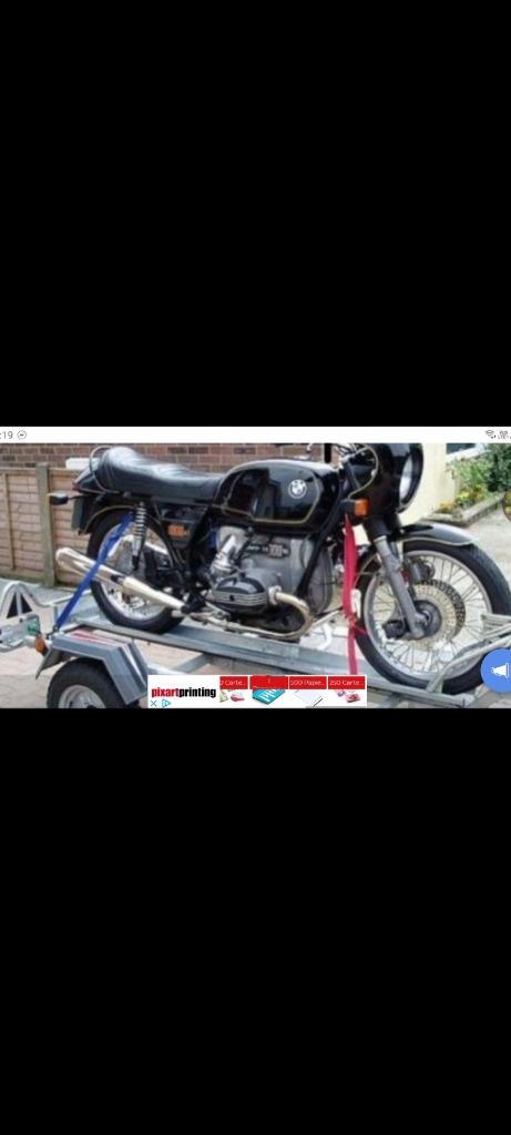 Remorque moto ou scooter ou quad, Hobby & Loisirs créatifs, Hobby & Loisirs Autre, Comme neuf, Enlèvement