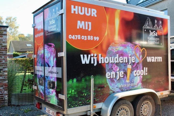 Koelwagens en diepvrieswagen ️ te huur, Hobby en Vrije tijd, Feestartikelen | Verhuur, Ophalen of Verzenden