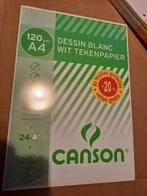 wit of gekleurd tekenpapier a4 blok nieuw Cancon, Hobby en Vrije tijd, Ophalen of Verzenden, Nieuw