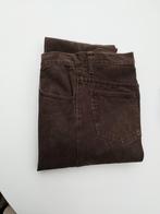 Donkerbruine warme jeansbroek heren, maat 40, Ophalen, Zo goed als nieuw