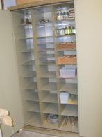 MEWAF -Metalen vakkenkast met 27 vakken met slot - 180 x 92, Huis en Inrichting, Ophalen, Met slot