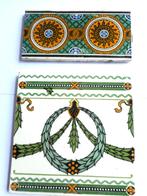 BOCH aardewerk - Art Nouveau-tegel en fries -, Antiek en Kunst, Ophalen of Verzenden