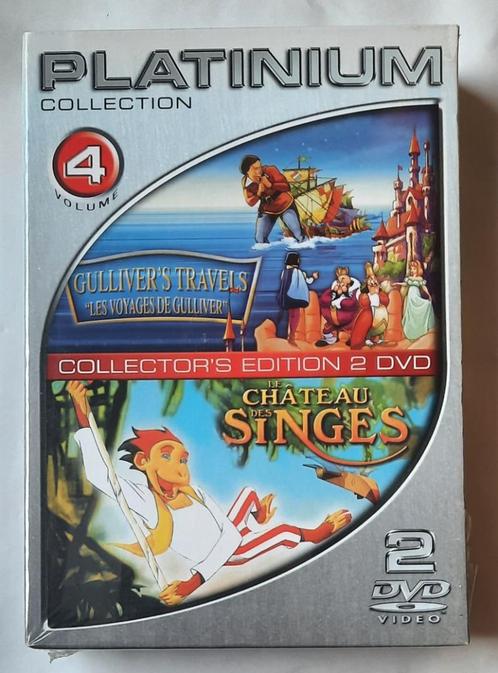 Les voyages de Gulliver + Le château des singes neuf, CD & DVD, DVD | Films d'animation & Dessins animés, Neuf, dans son emballage