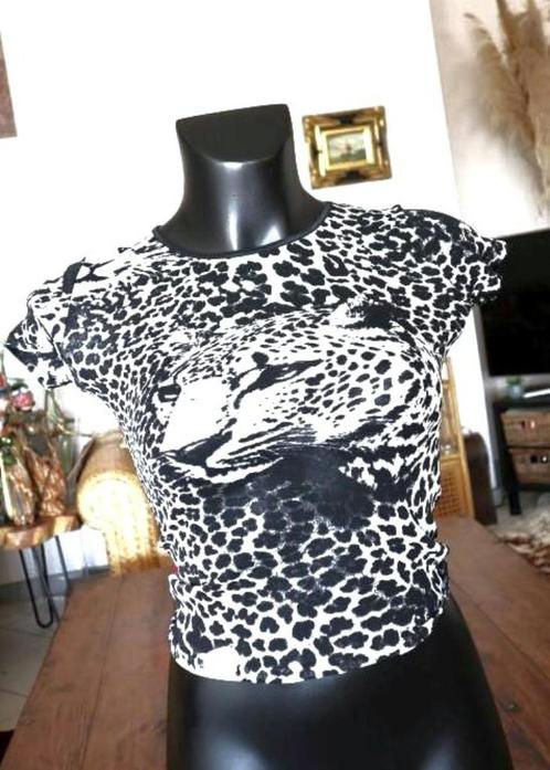 origineel wild tijger stretch meegaand T-shirt, Vêtements | Femmes, T-shirts, Neuf, Taille 36 (S), Noir, Manches courtes, Enlèvement ou Envoi