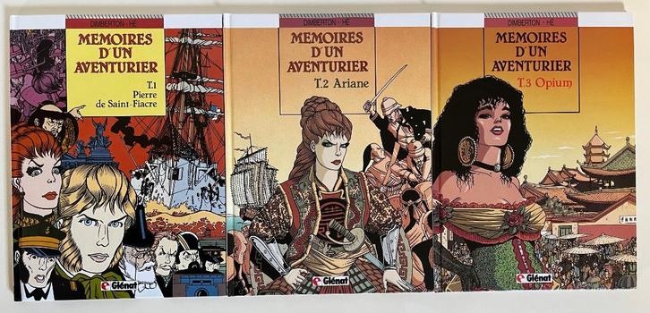 Mémoires d'un aventurier - Dimberton/Hé - complete reeks, Boeken, Stripverhalen, Zo goed als nieuw, Verzenden