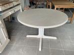 Table en bois massif ronde. 120cm de diametre, Maison & Meubles, Utilisé, Quatre personnes