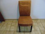 chaise en cuir, Huis en Inrichting, Stoelen, Ophalen, Bruin, Nieuw, Leer