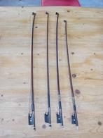 4 strijkstokken zonder haar, Ophalen of Verzenden, Gebruikt, 4/4-viool, Viool