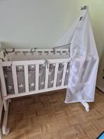 Baby wiegje met omrander en klamboe, Kinderen en Baby's, Babywiegjes en Ledikanten, Ophalen, Zo goed als nieuw