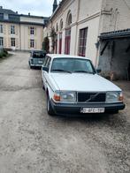 Volvo 245 7-zit van '87 met wegklapbare trekhaak, Auto's, Volvo, Achterwielaandrijving, 4 cilinders, Wit, 5 deurs