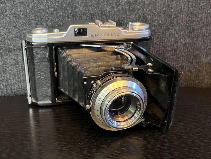 Ercona II - Zeiss Ikon - Prontor SVS - Balg camera, Audio, Tv en Foto, Fotocamera's Analoog, Gebruikt, Compact, Overige Merken