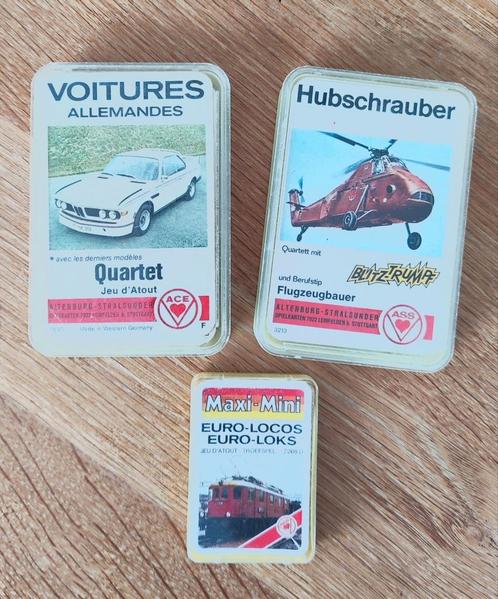 Vintage collection ACE / ASS Kwartet spelkaarten, Verzamelen, Speelkaarten, Jokers en Kwartetten, Gebruikt, Kwartet(ten), Ophalen of Verzenden