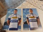 2 Wielerkaarten : Topsport Vlaanderen-Baloise 2013, Verzenden, Zo goed als nieuw, Poster, Plaatje of Sticker