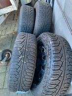4 Winterbanden met velg 185x 60 R15 T Uniroyal, Ophalen, Zo goed als nieuw