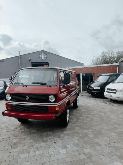 VOLKSWAGEN TRANSPORTER T3 SYNCRO 4X4 2.1 ESSENCE, Autos, Oldtimers & Ancêtres, Entreprise, 4x4, Volkswagen, Essence, MPV ou Monospace