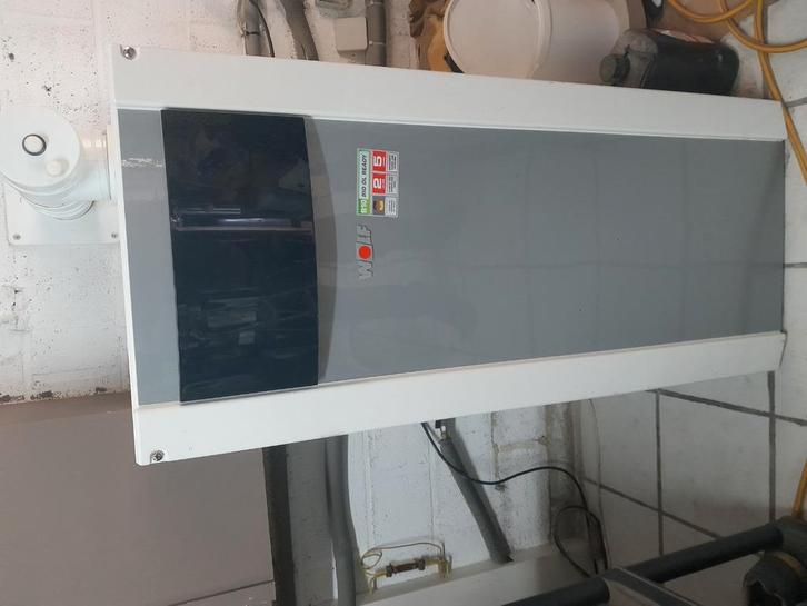 Chaudière wolf et citerne avec 1000l de mazout, Doe-het-zelf en Bouw, Verwarming en Radiatoren, Zo goed als nieuw, Ophalen