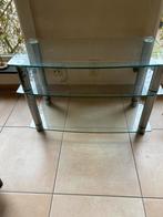 Glazen TV tafel, Ophalen, Zo goed als nieuw