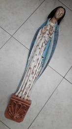 Grande sculpture - Sainte Vierge en grès Guérin Bouffioulx, Antiquités & Art, Antiquités | Céramique & Poterie, Enlèvement ou Envoi