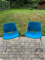 2 Ikea Snille stoelen, Huis en Inrichting, Ophalen, Gebruikt, Blauw, Kunststof
