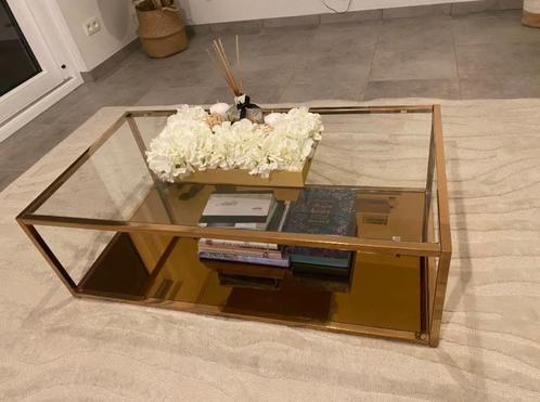 Kave Home salontafel, Huis en Inrichting, Tafels | Salontafels, Gebruikt, 100 tot 150 cm, 50 tot 100 cm, Rechthoekig, Metaal, Ophalen