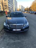 Mercedes E200 2011, Auto's, Euro 5, Zwart, Leder, 5 deurs