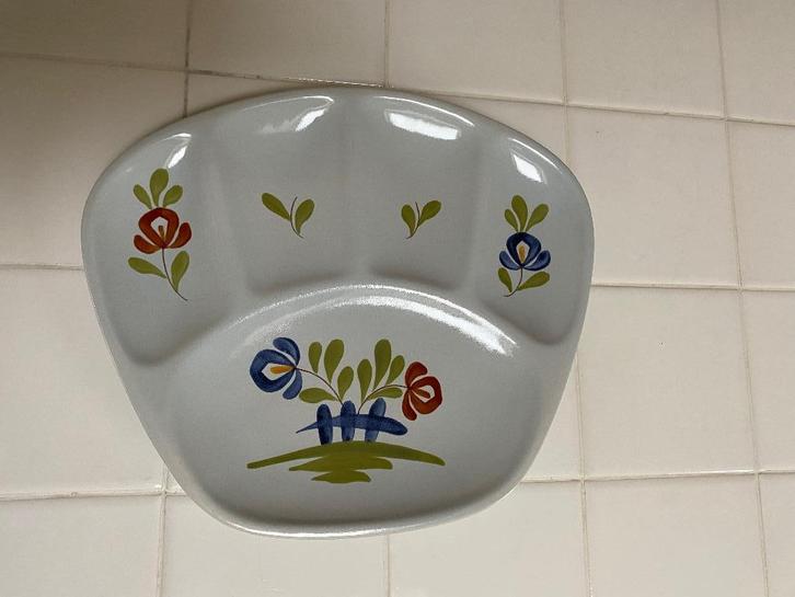 Fondue borden Desvres Gabriel Fourmaintraux, Antiek en Kunst, Antiek | Keramiek en Aardewerk, Ophalen