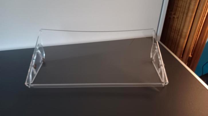 Professionele stevige acryl laptophouder om ergonomisch te w, Computers en Software, Laptopstandaarden, Zo goed als nieuw, In hoogte verstelbaar