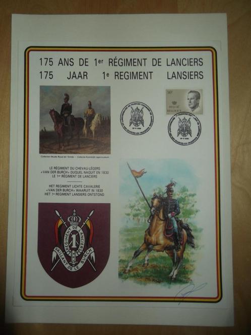 Regiment lansiers, Verzamelen, Militaria | Algemeen, Landmacht, Overige typen, Ophalen of Verzenden