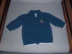 gilet bleu taille 68, Enfants & Bébés, Enlèvement ou Envoi, Comme neuf, Garçon, Pull ou Veste