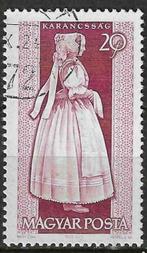 Hongarije 1963 - Yvert 1579 - Klederdracht en Kunst (ST), Postzegels en Munten, Postzegels | Europa | Hongarije, Verzenden