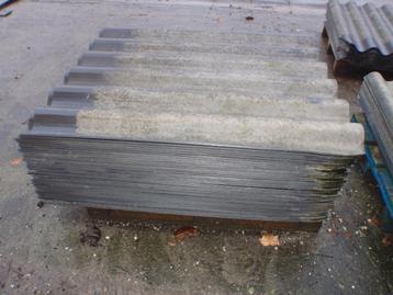 GOLFPLATEN 80STX120CM:GEEN ASBEST:NEW TECHNOLOGIE/500 EURO S, Doe-het-zelf en Bouw, Ophalen, Gebruikt, Steen of Klei, 15 m² of meer