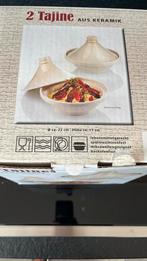 Tajine in wit keramiek, Huis en Inrichting, Ophalen, Zo goed als nieuw, Overige materialen, Overige typen