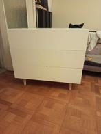 Witte kast met 3 lades, Ophalen, Gebruikt