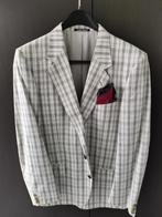 Veste à carreaux gris Louis Feraud - fabriquée en Italie, Taille 48/50 (M), Enlèvement ou Envoi, Louis Feraud, Gris