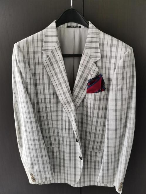 Veste à carreaux gris Louis Feraud - fabriquée en Italie, Vêtements | Hommes, Costumes & Vestes, Taille 48/50 (M), Gris, Enlèvement ou Envoi
