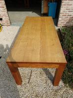 Table à manger entièrement en chêne, Chêne, Rectangulaire, Landelijk, 50 à 100 cm