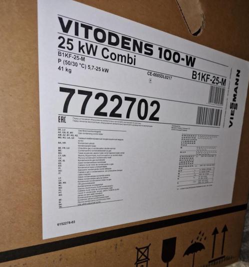 Gascondensatieketel Vitodens 100-W Viessmann, Doe-het-zelf en Bouw, Chauffageketels en Boilers, Nieuw, Onderdeel, Aardgas, Minder dan 20 liter